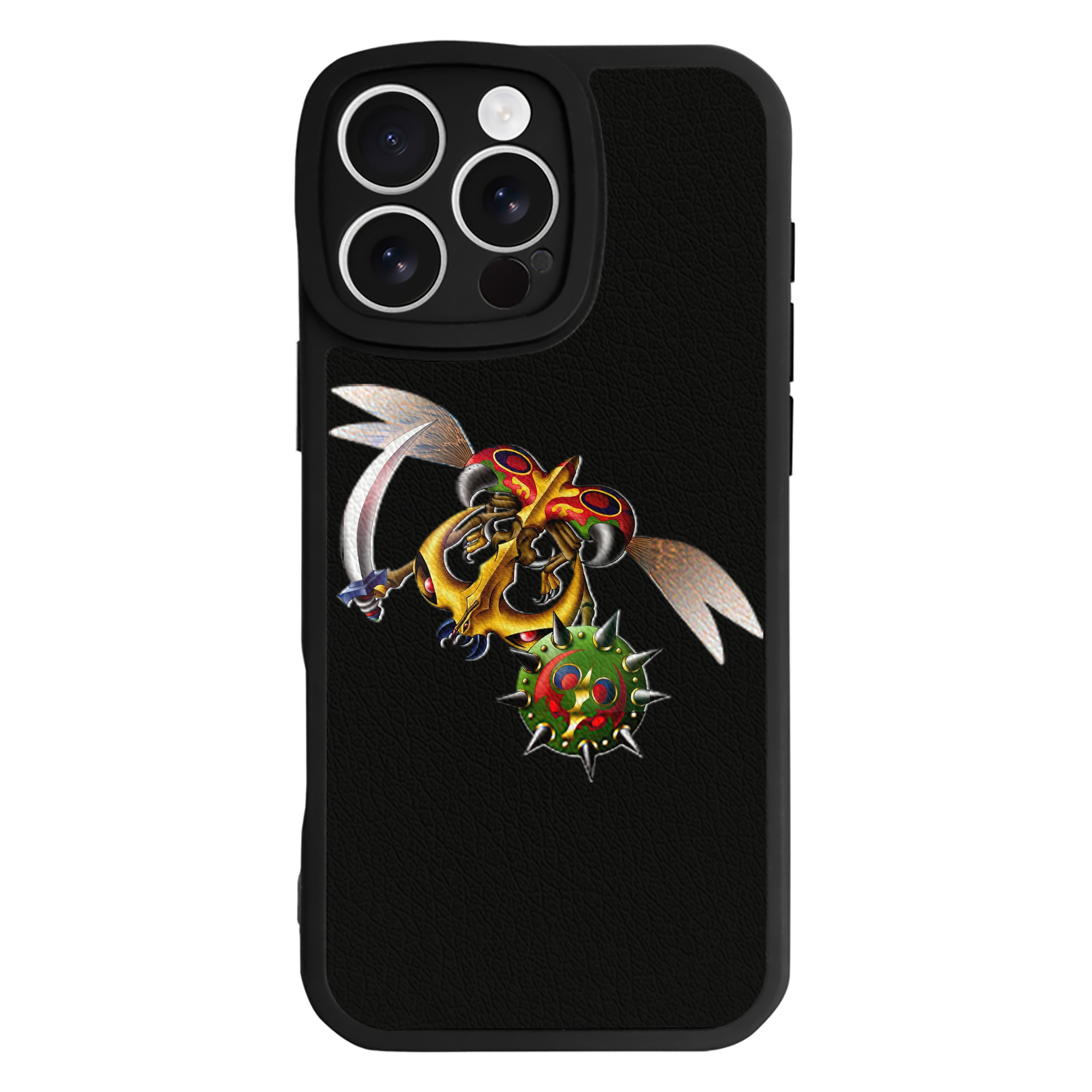 （画像用） 遊☆戯☆王 Yu-Gi-Oh! 【iPhone 16シリーズ対応】シリコンスマホケース（レザー調） 材質：シリコン